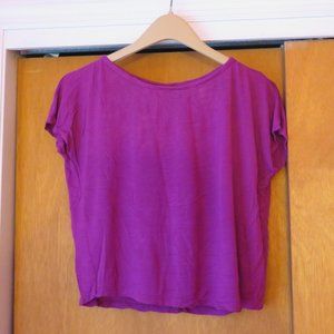 Purple Crop Top